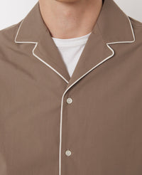 TAUPE/ECRU // Chemise Eren