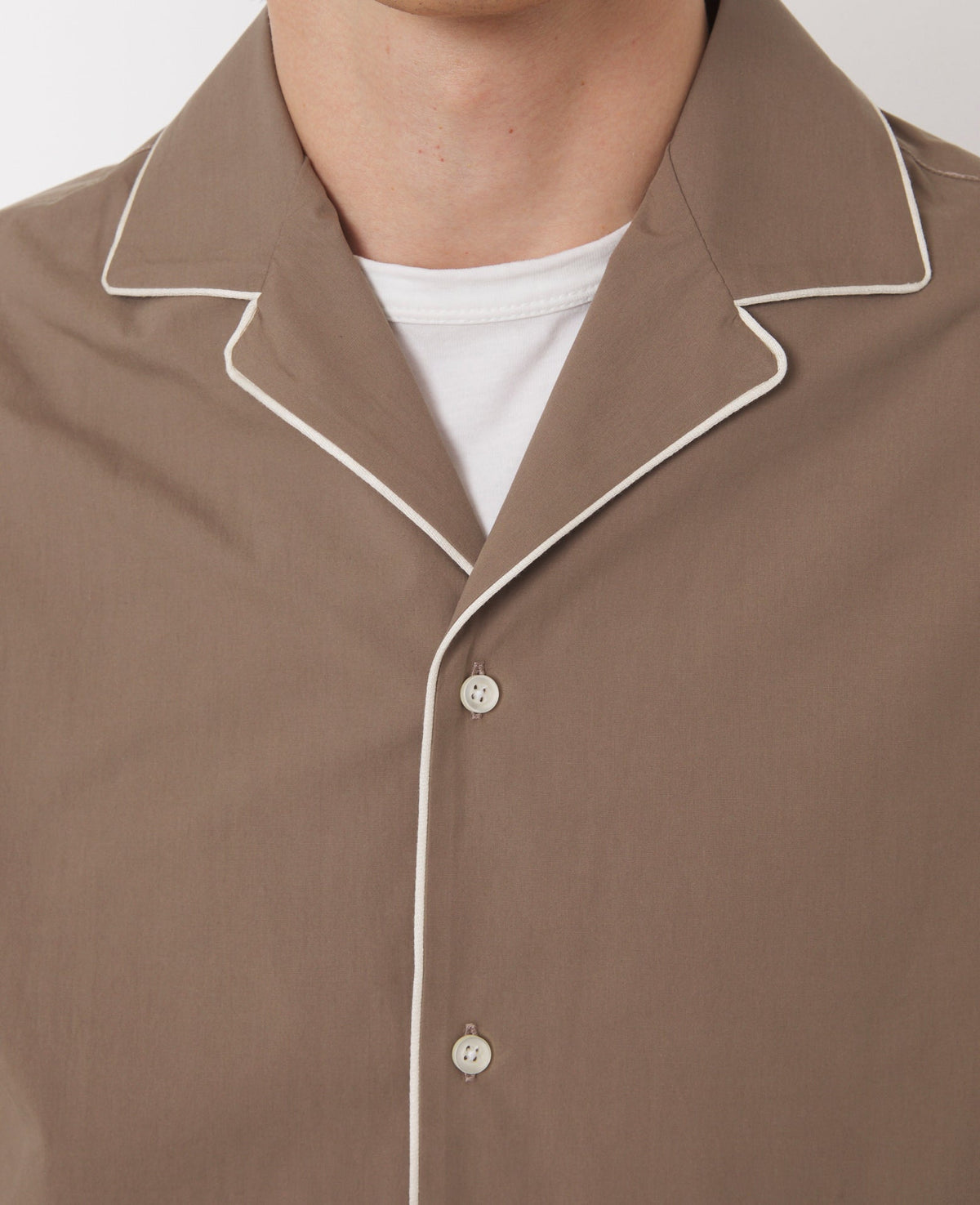 TAUPE/ECRU // Chemise Eren