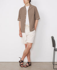 TAUPE/ECRU // Chemise Eren