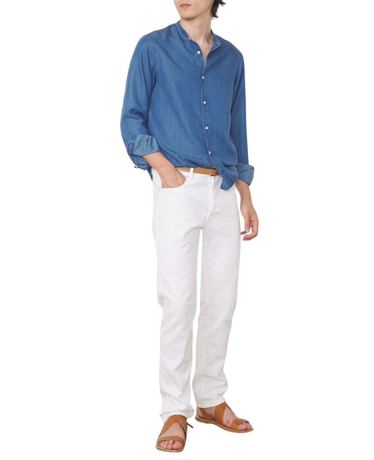 LIGHT INDIGO // Chemise Gaston