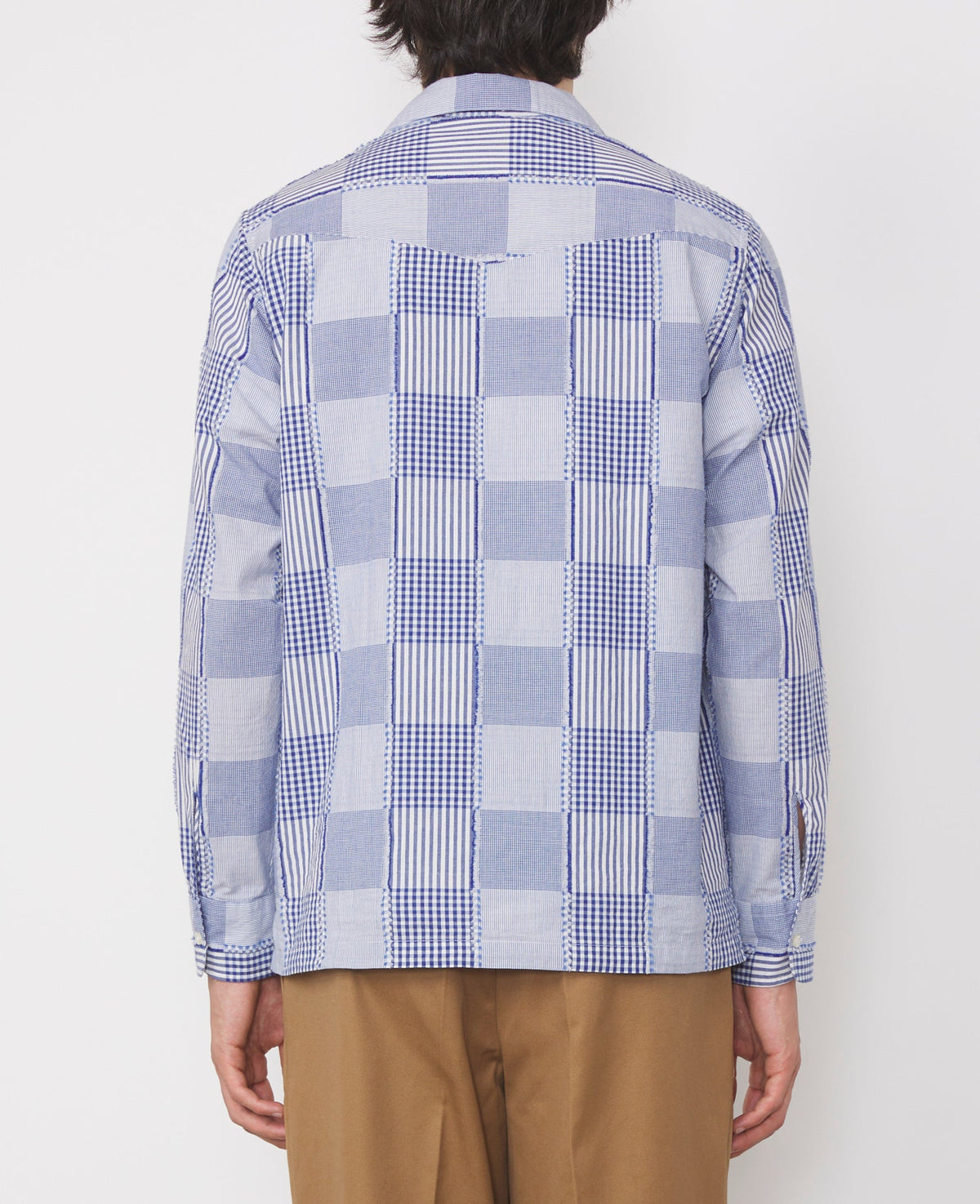 WHITE/BLUE // Chemise Eren