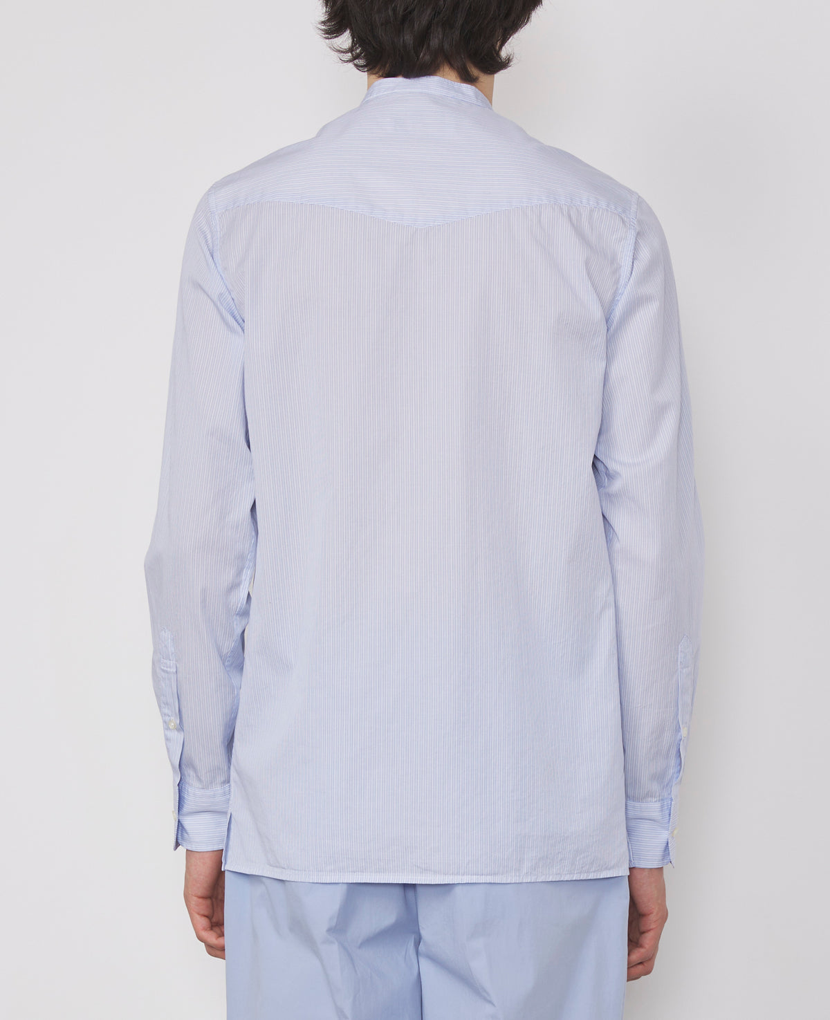 WHITE/BLUE/LGHT BLUE // Chemise Gaston