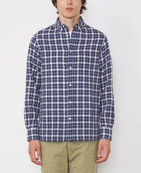 NAVY/WHITE // Chemise Arsene