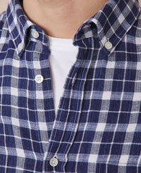 NAVY/WHITE // Chemise Arsene