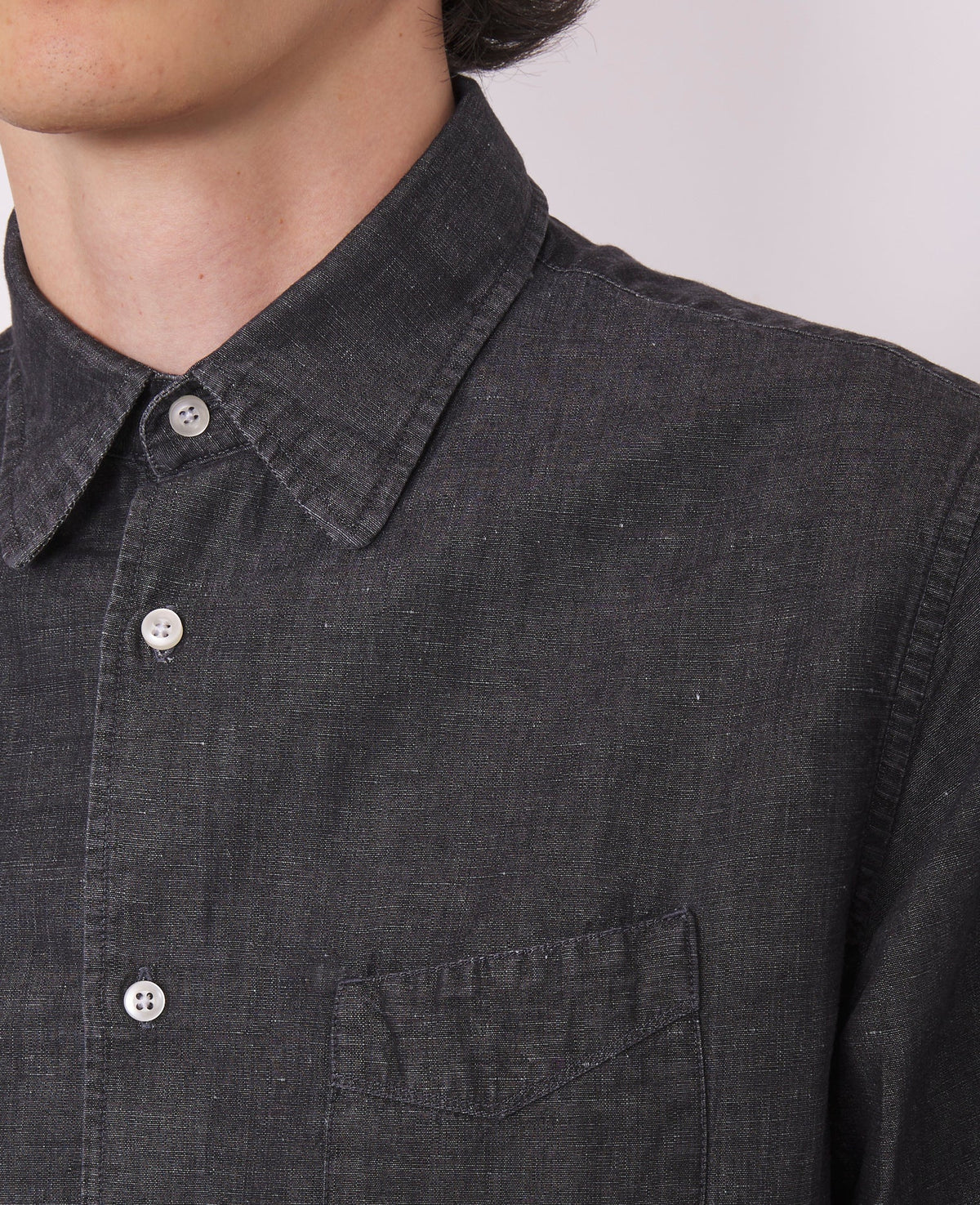 LIGHT GREY // Chemise Benoit