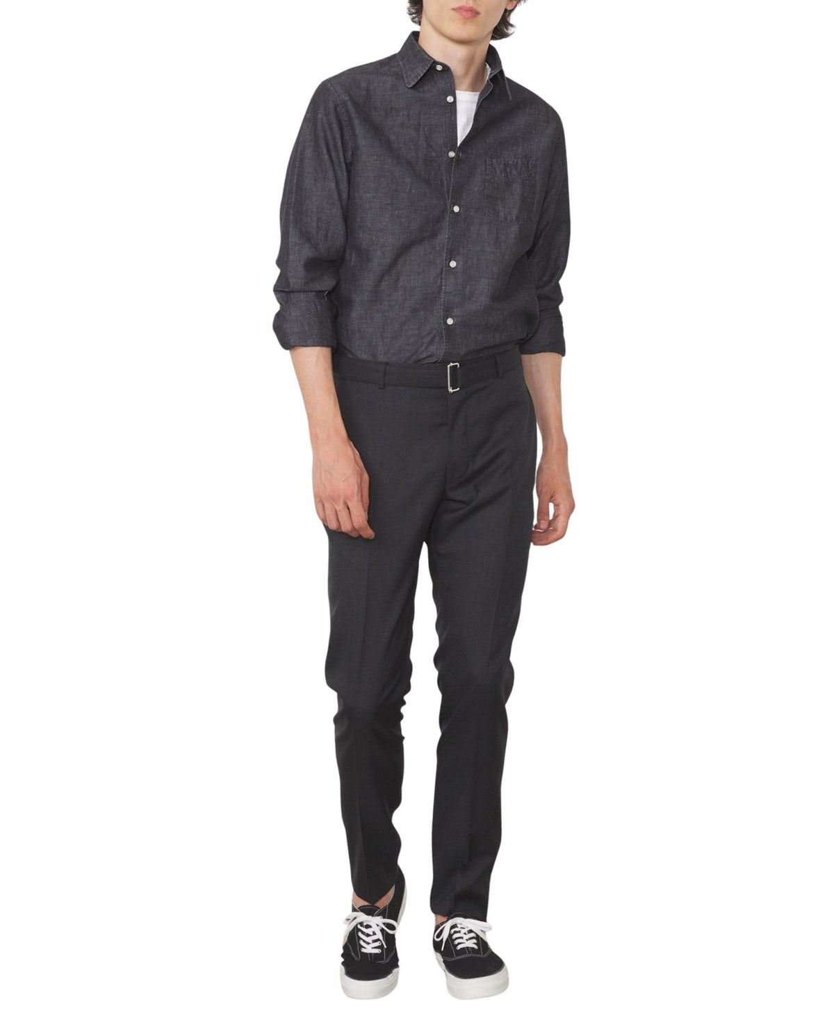 LIGHT GREY // Chemise Benoit