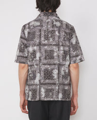 DARK GREY/GREY/WHITE // Chemise Eren