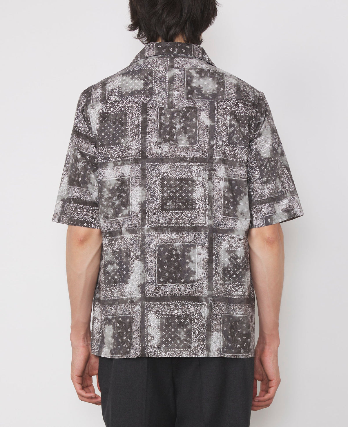 DARK GREY/GREY/WHITE // Chemise Eren