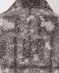 DARK GREY/GREY/WHITE // Chemise Eren