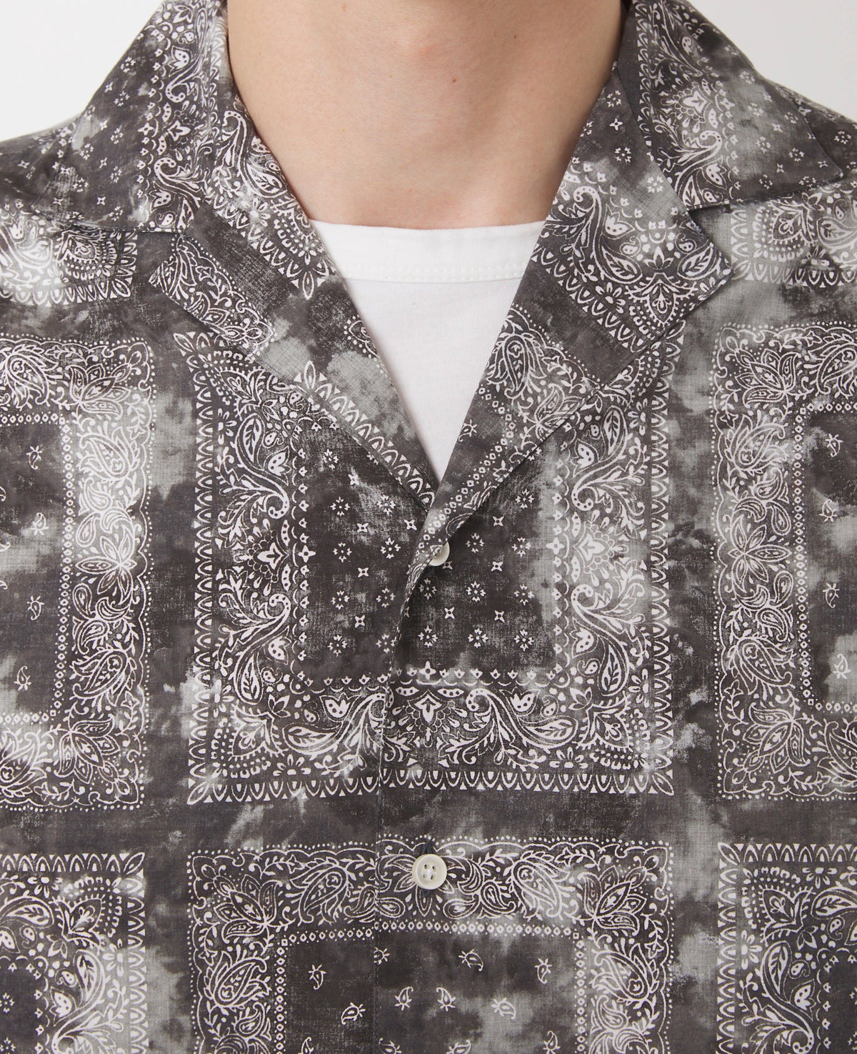 DARK GREY/GREY/WHITE // Chemise Eren