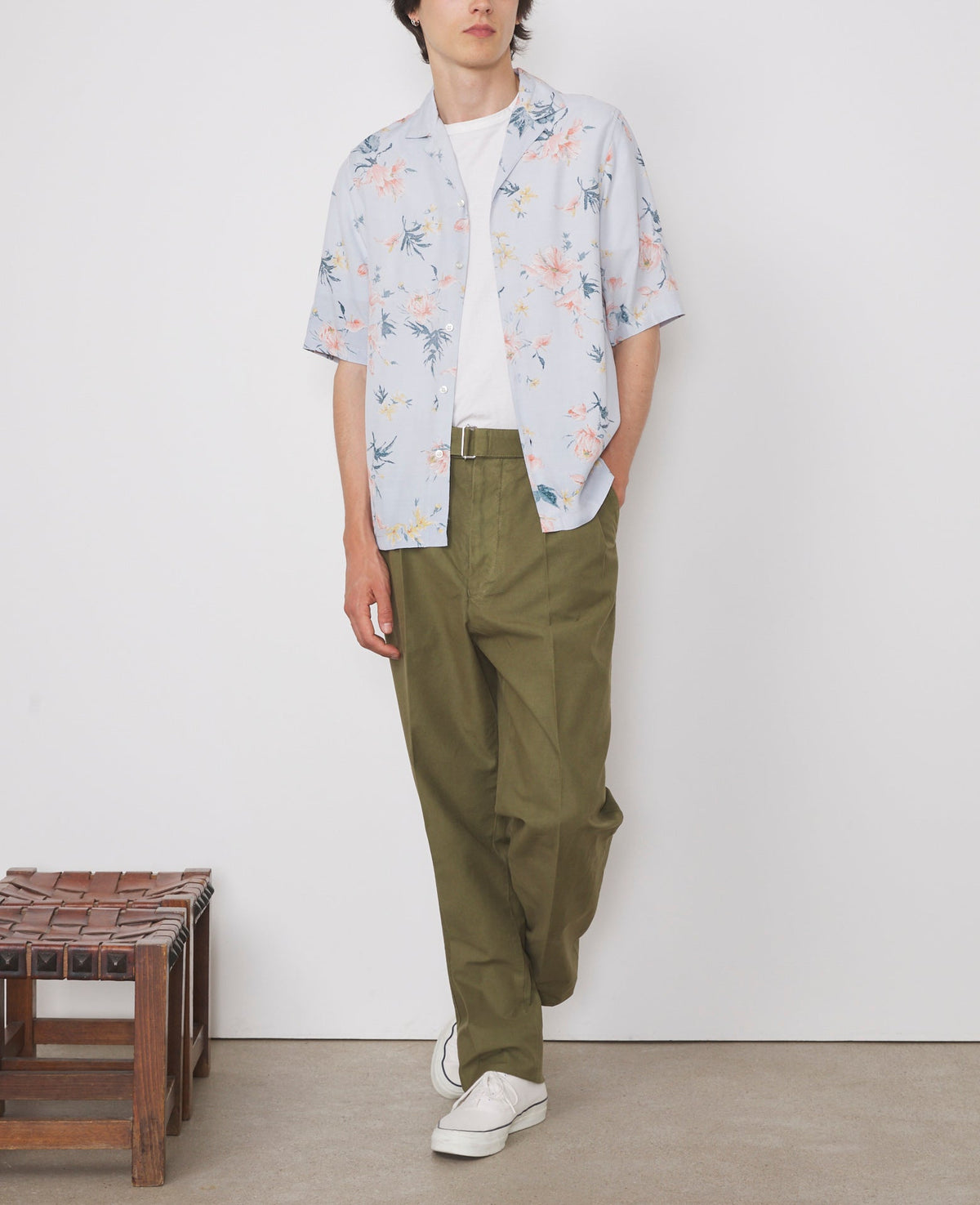 BLUE/ORANGE/YELLOW // Chemise Eren