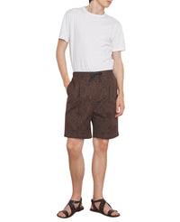 BROWN/GREEN/RED // Short Hughes