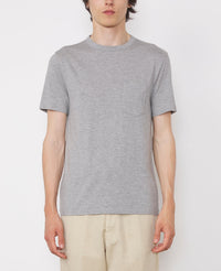 LIGHT HEATHER GREY // Tee-shirt à poche
