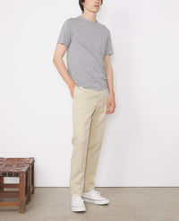 LIGHT HEATHER GREY // Tee-shirt à poche