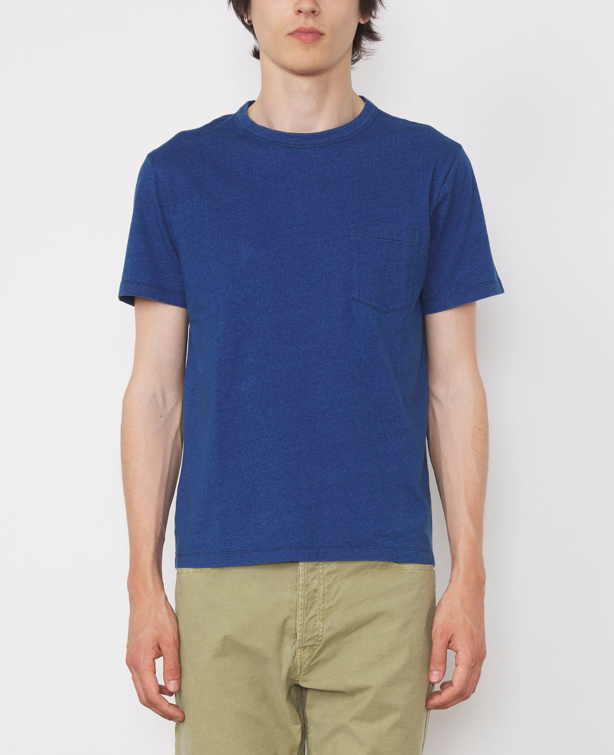 LIGHT INDIGO // Tee-shirt à poche