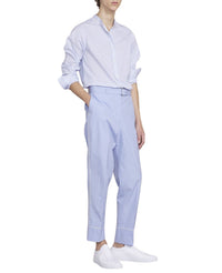 BABY BLUE/WHITE // Pantalon Lucio