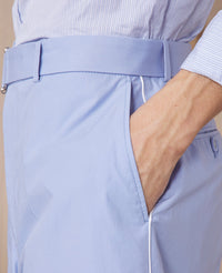 BABY BLUE/WHITE // Pantalon Lucio