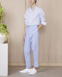 BABY BLUE/WHITE // Pantalon Lucio