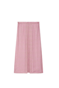 Jupe Julee Muse en soie - Rose