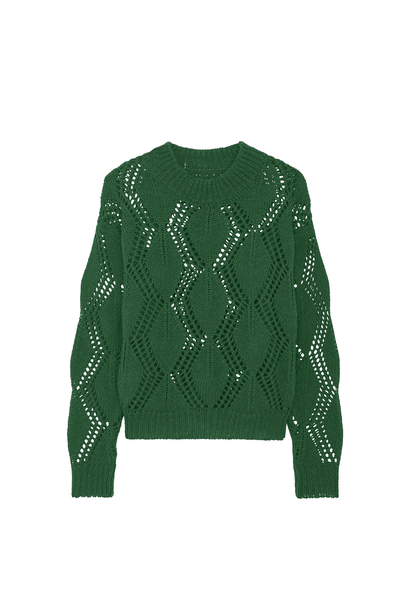 Early Vision wool blend jumper - Dark Green