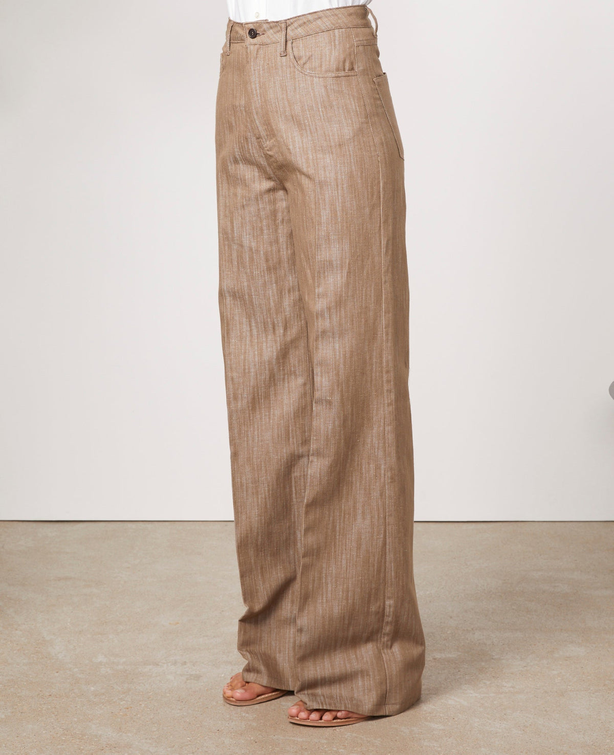 BROWN/BEIGE // PANTALON ROMY