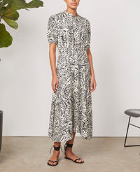 ECRU/BLACK // ROBE SACHA