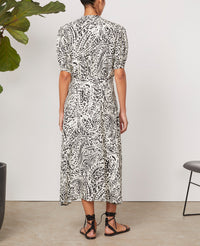 ECRU/BLACK // ROBE SACHA