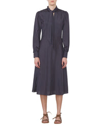 NAVY/WHITE // Robe Sybille