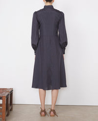 NAVY/WHITE // Robe Sybille