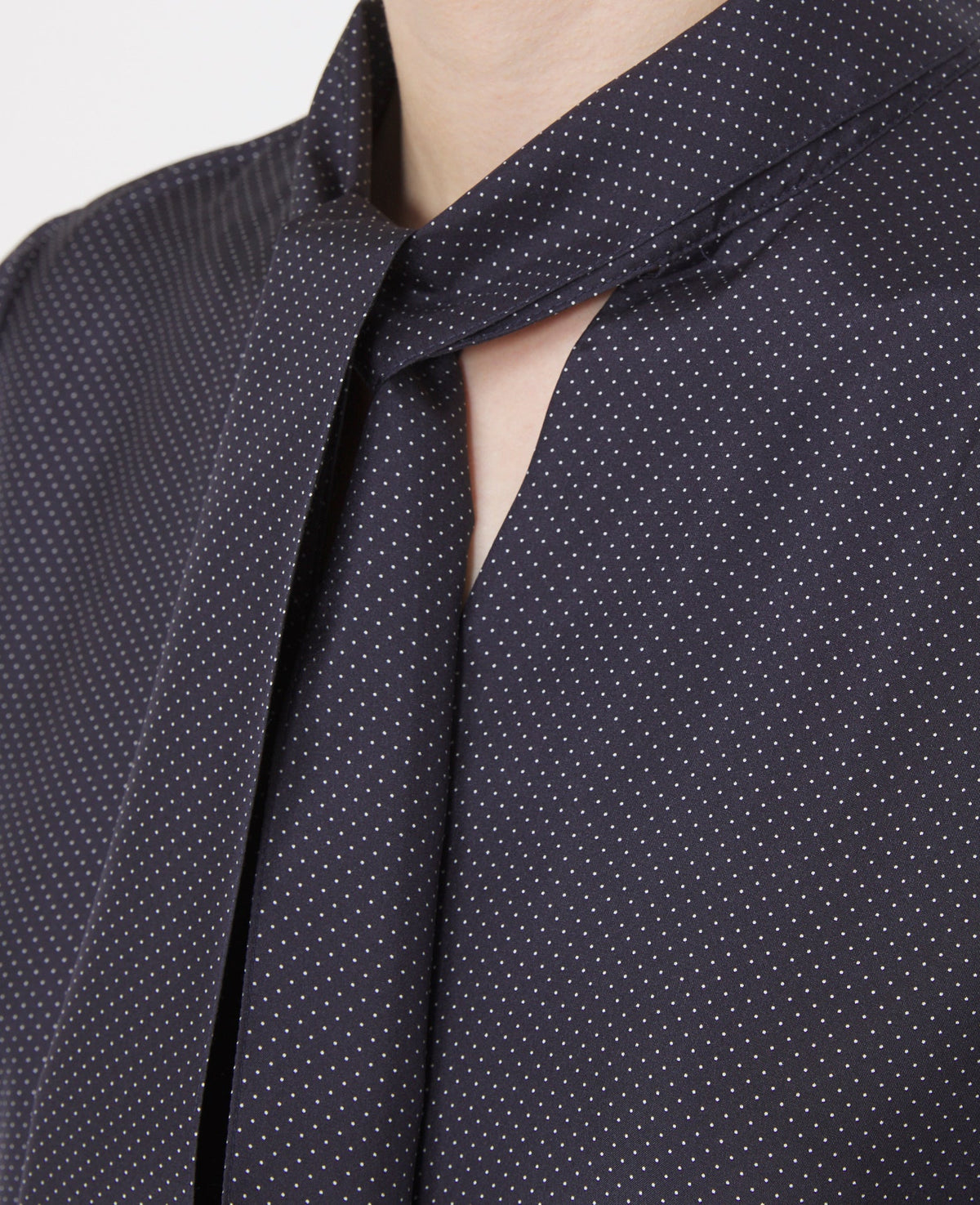 NAVY/WHITE // Robe Sybille