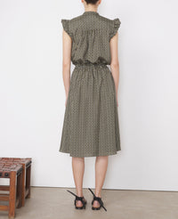 OLIVE/NAVY/ECRU // Robe Alexane