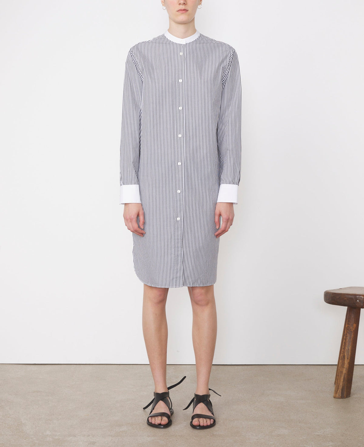 BLACK/WHITE // Robe Laetitia