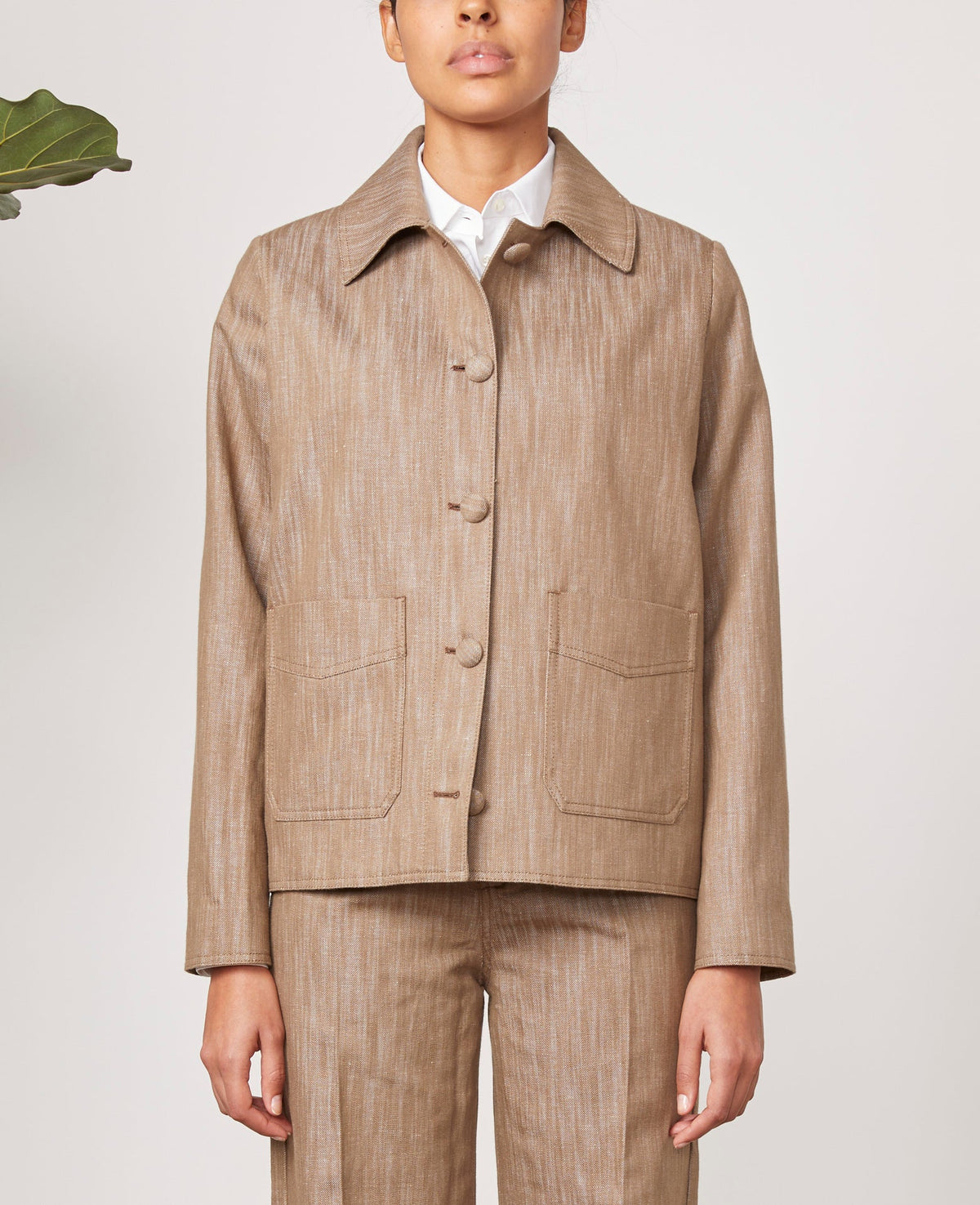BEIGE // VESTE ROSALINE