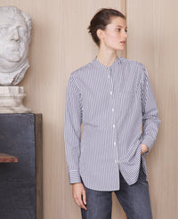WHITE/GREY // Chemise Annette