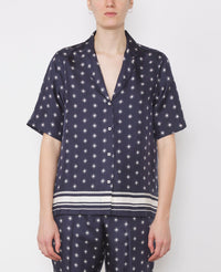 NAVY/ECRU // Chemise New Christelle