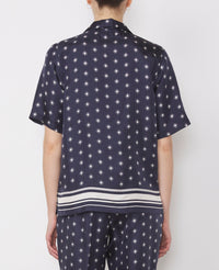 NAVY/ECRU // Chemise New Christelle