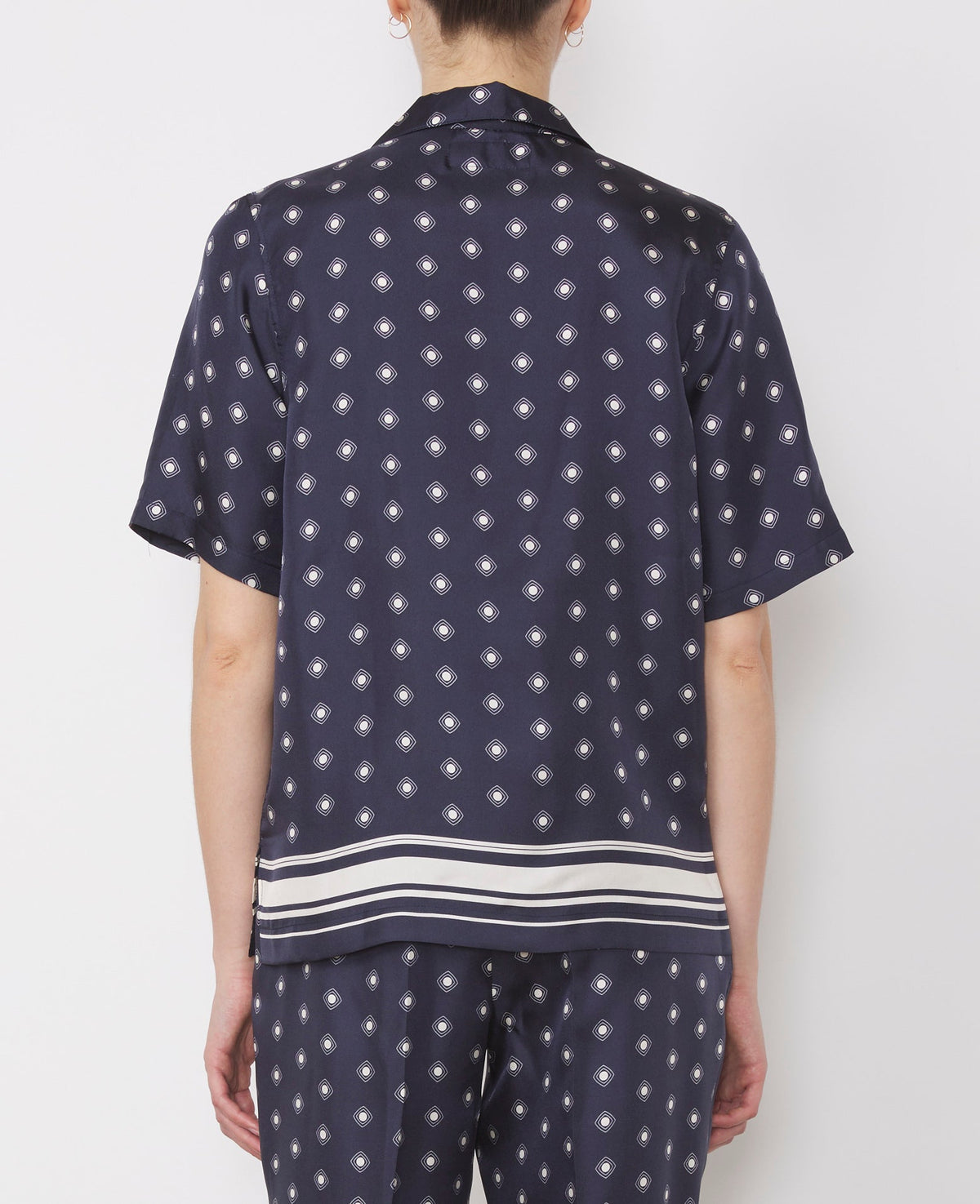 NAVY/ECRU // Chemise New Christelle
