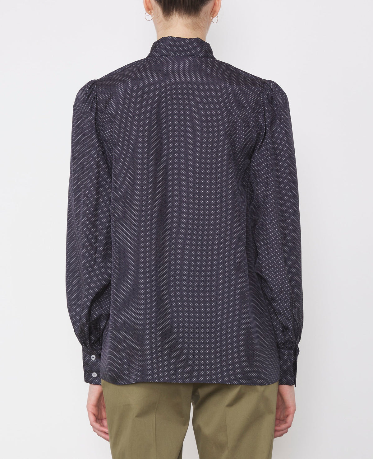 NAVY/WHITE // Chemise Sybille