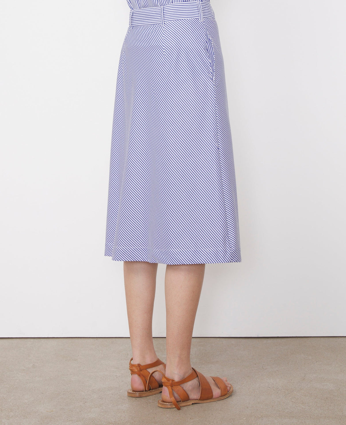 WHITE/BLUE // Jupe Tacha