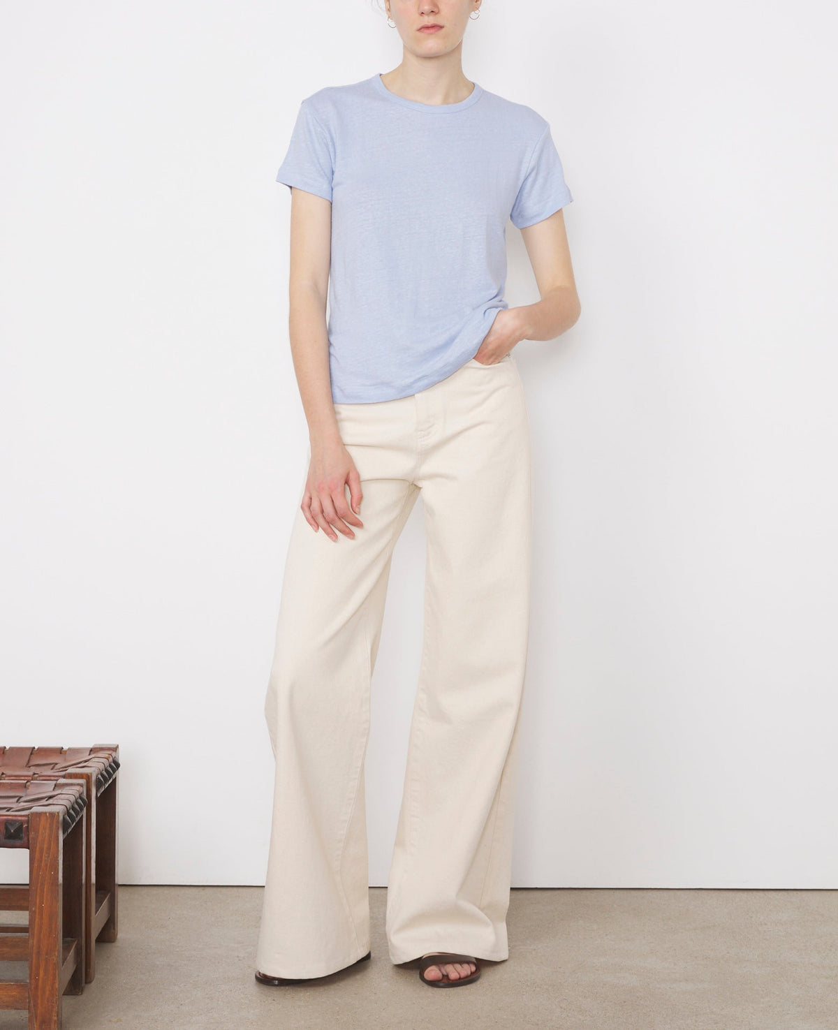 BABY BLUE // Tee-shirt Lara