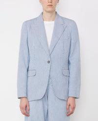 WHITE/INDIGO // Veste Janelle