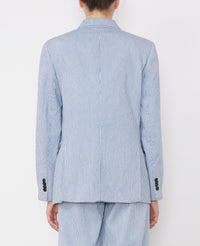 WHITE/INDIGO // Veste Janelle