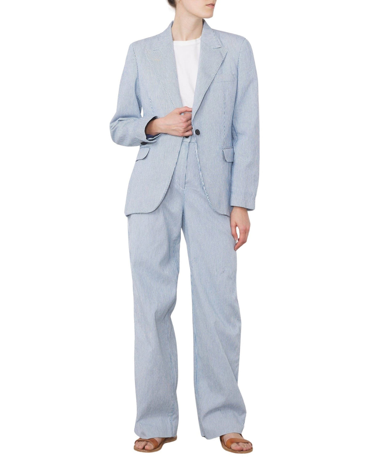 WHITE/INDIGO // Veste Janelle
