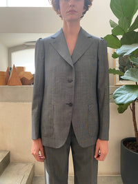 ECRU/BLACK // VESTE ALBANE