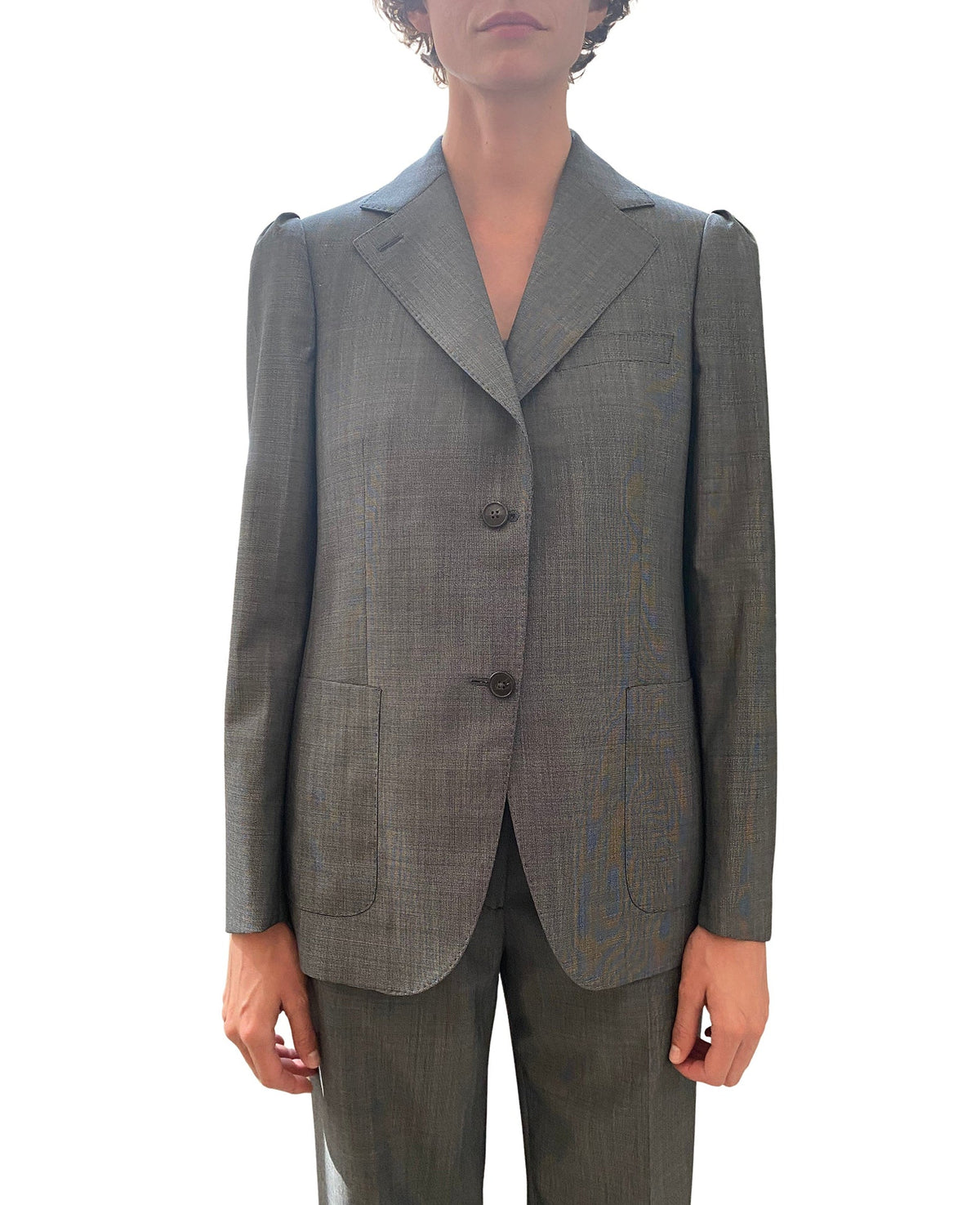 ECRU/BLACK // VESTE ALBANE