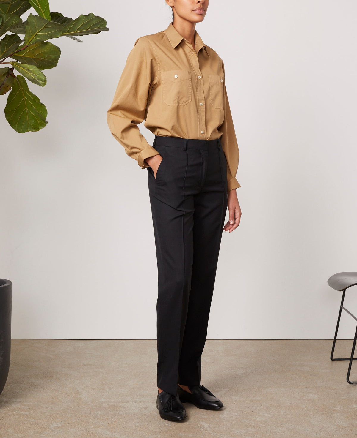 BLACK // PANTALON ROXANE