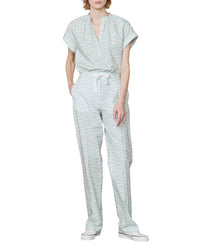WHITE/MINT // Pantalon Magali