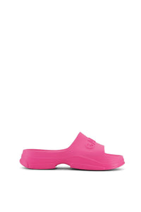 Sandales à une bride - Shocking Pink