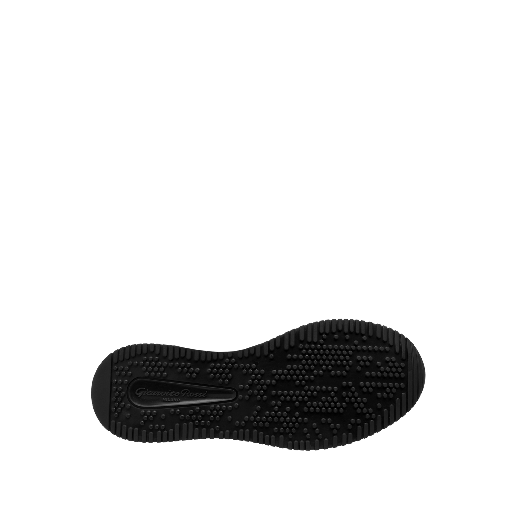 Sneakers Grand Prix en cuir grainé - Noir