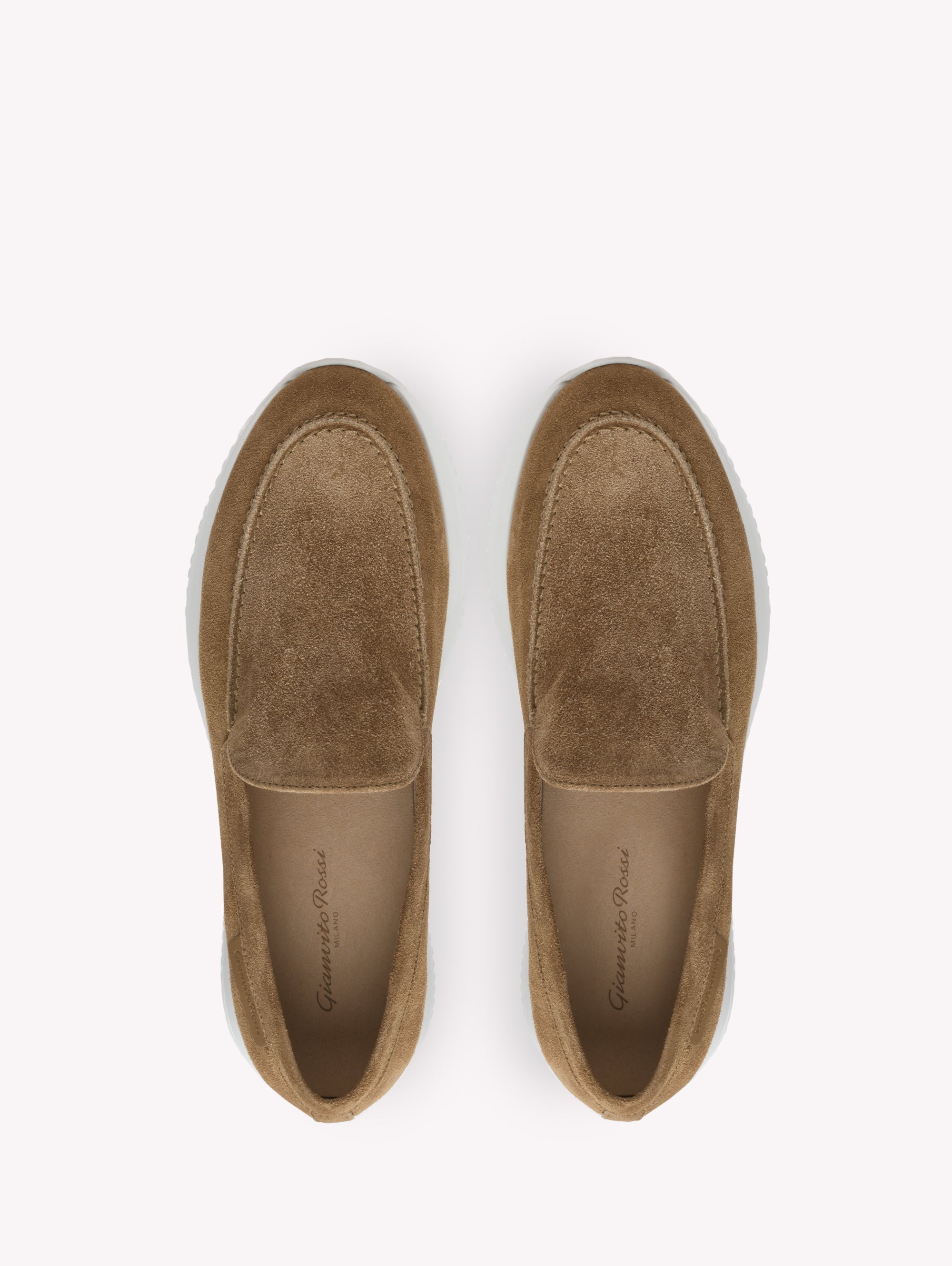 Mocassins Yachtclub en daim - Brun
